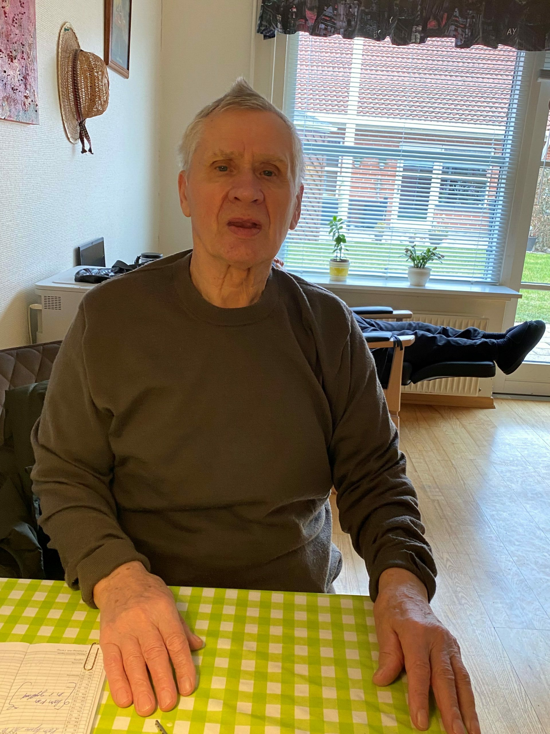 Foto af pårørende til borger på Egebo