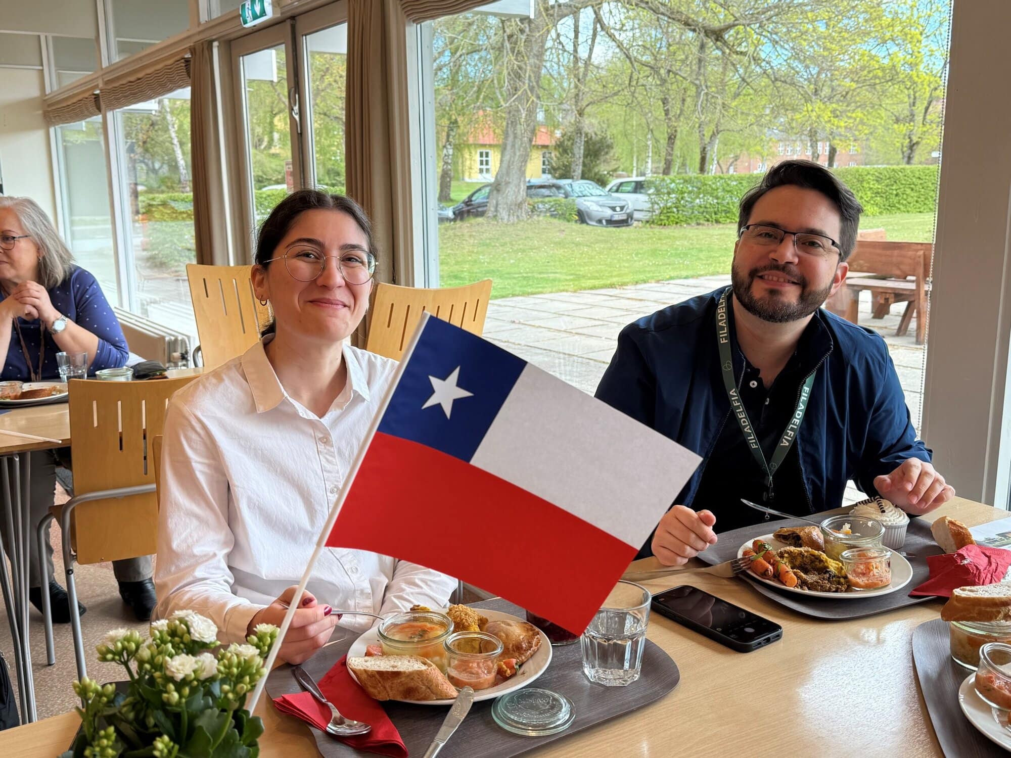 Kantinen på Filadelfia serverede mad fra Chile i uge 17